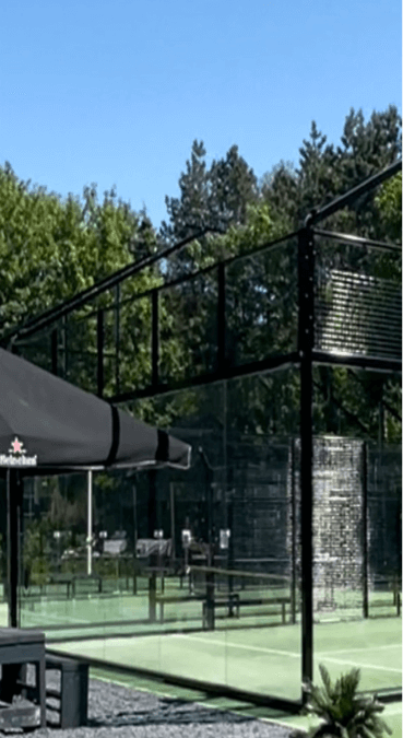 Start bouw 2 extra Padelbanen